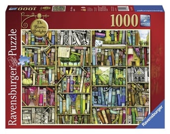 Puzle Ravensburger The Bizzarre Bookshoop 19226, 1000 gab.