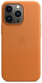 Чехол Apple iPhone 13 Pro Leather Case with MagSafe, коричневый