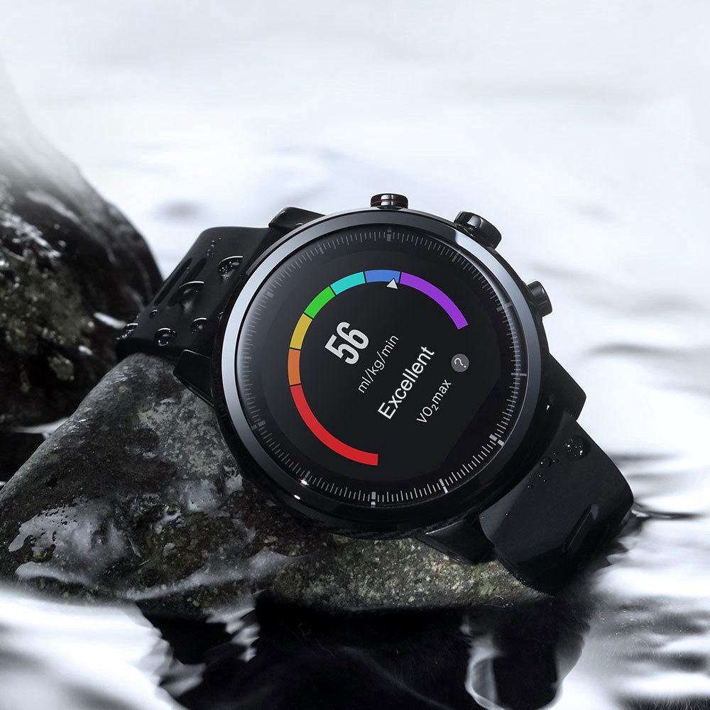 I manusis laikrodis Amazfit Stratos Pace 2 Stratos juoda Senukai.lt