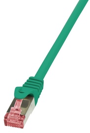 LogiLink CAT 6a S/FTP Cable Green 10m