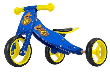 Vaikiškas dviratis Milly Mally Jake Ride On Blue Cowboy