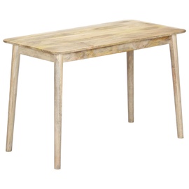 Söögilaud VLX Solid Mango Wood, pruun, 1150 mm x 600 mm x 760 mm