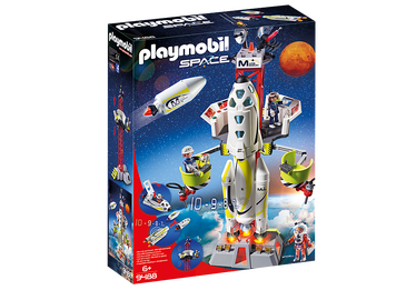 KONSTRUKT. PLAYMOBIL SPACE 9488 RAĶETE