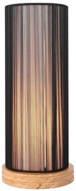Candellux Kioto 40W E27 Table Lamp Wooden Black