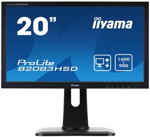 Monitors Iiyama ProLite B2083HSD-B1, 19.5", 5 ms