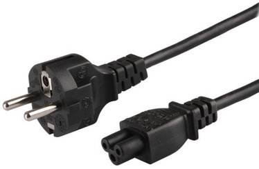 Провод Savio CL-81 Power Cable IEC C5 / AC C/E/F IEC C5, AC Power Plug C/E, 1.8 м, черный 10шт