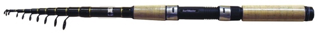 Спиннинг Surf Master Hunter Pro 5002, 240 см, 100 г, коричневый/черный