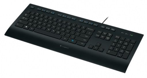 Klaviatūra Logitech K280e EN/RU, juoda