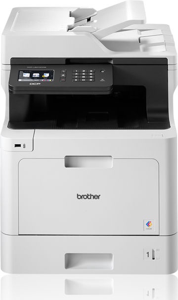 Многофункциональный принтер Brother DCP-L8410CDW, лазерный, цветной