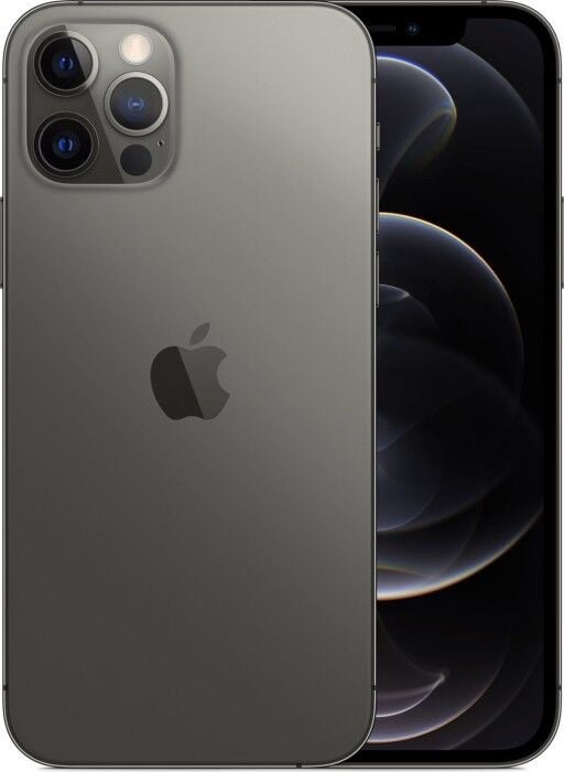 Mobiiltelefon Apple iPhone 12 Pro, must, 6GB/512GB