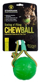 Игрушка для собаки Starmark Swing ‘n Fling Chew Ball Green