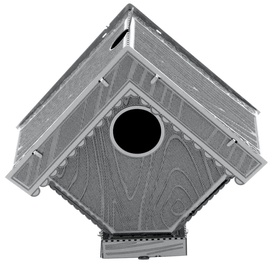 Juguetronica Fascination Metal Earth Bird House 3D Metal Model