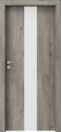 Полотно межкомнатной двери Porta 2 Portafocus 2, правосторонняя, сибирский дуб, 203 x 64.4 x 4 см