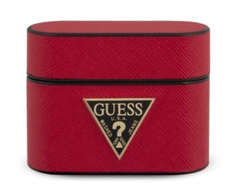 Чехол для наушников Guess GUACAPVSATMLRE, красный