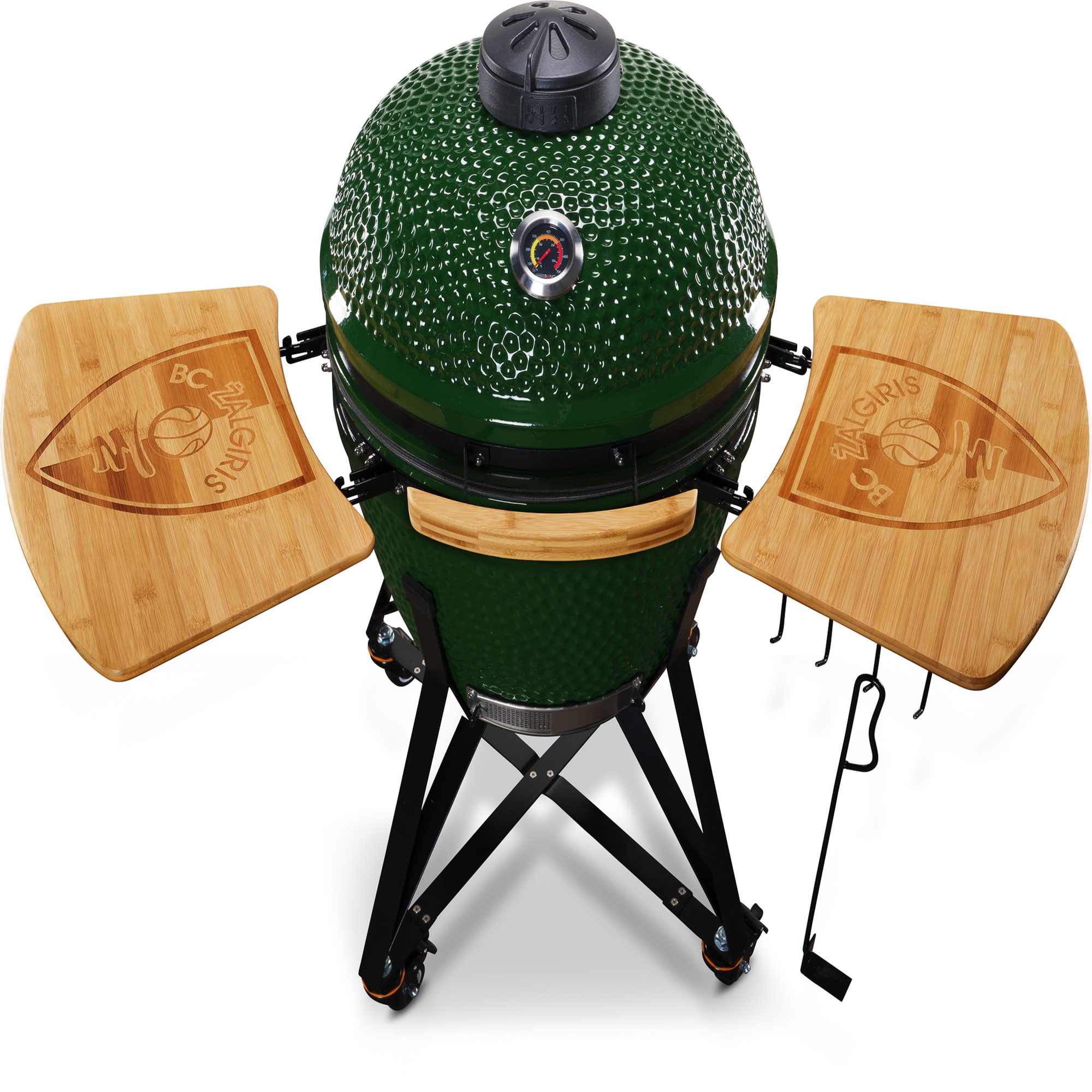Grill Kamado Bono Žalgiris, roheline, 55 cm Krauta.ee