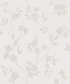 Tapetas flizelino pagrindu Rasch 474640 Selection Papier, smėlinis su gėlėmis