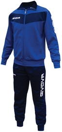 Спортивный костюм, мужские Givova, синий, S