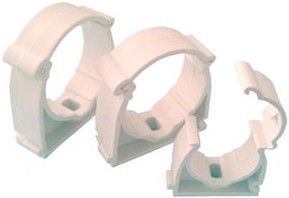 Cauruļvadu sistēma Capricorn Pipe Holder Plastic White 22mm