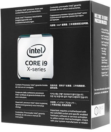 Процессор Intel Intel® Core™ i9-7920X 2.9GHz 16.5MB BOX BX80673I97920XSR3NG, 2.9ГГц, LGA 2066, 16.5МБ