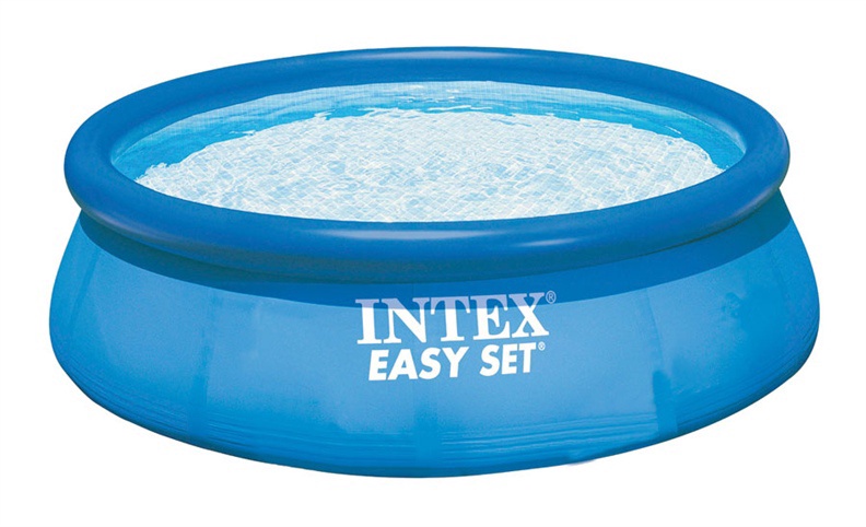 Baseinas ramstinis/pripučiamas Intex 28120NP, mėlynas, 305 x 76 cm, 3853 l