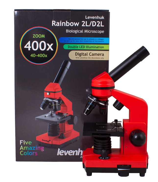 Mikroskoop Levenhuk Rainbow 2L
