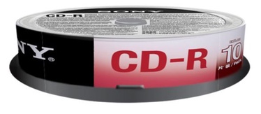 Sony CD-R 10CDQ80NSPD 700MB 48x 10pcs