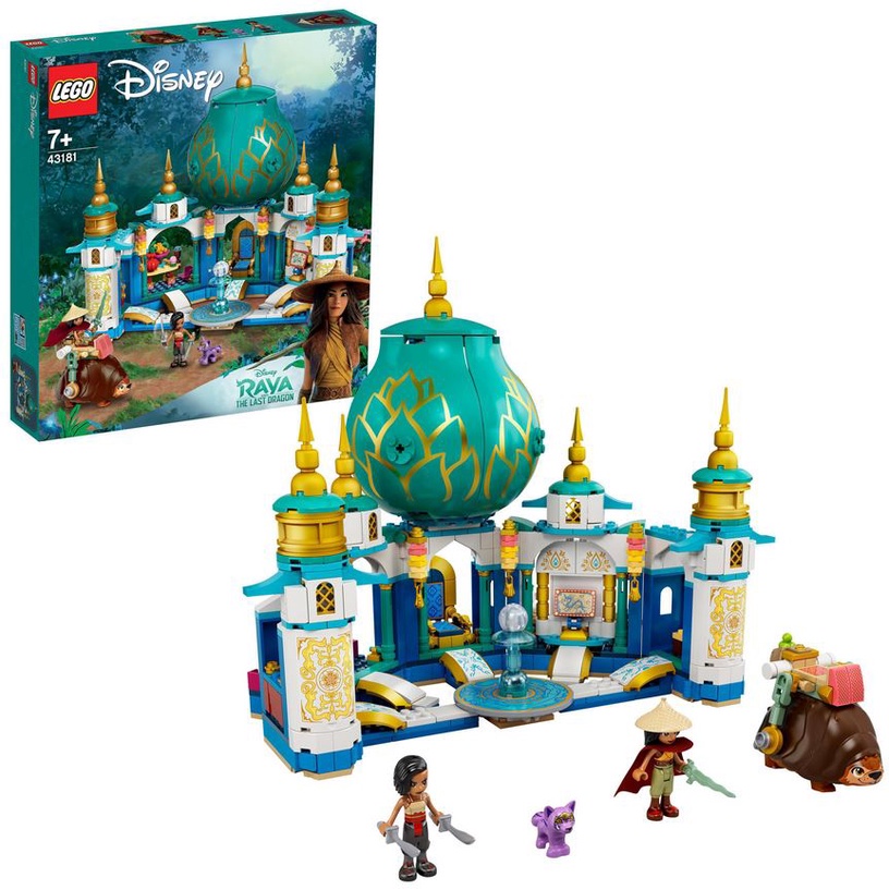 Konstruktor LEGO I Disney Princess™ Raya ja südamepalee 43181, 610 tk