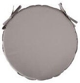 Home4you Ohio Chair Pad D38x2.5cm Beige