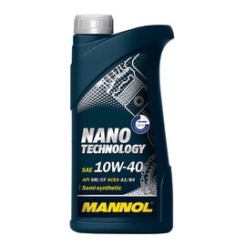 Automobilio variklio tepalas Mannol Nano, 10W-40, 1 l