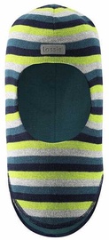 Ziemas cepure Lassie 718774-8351, zila/zaļa, 50 cm