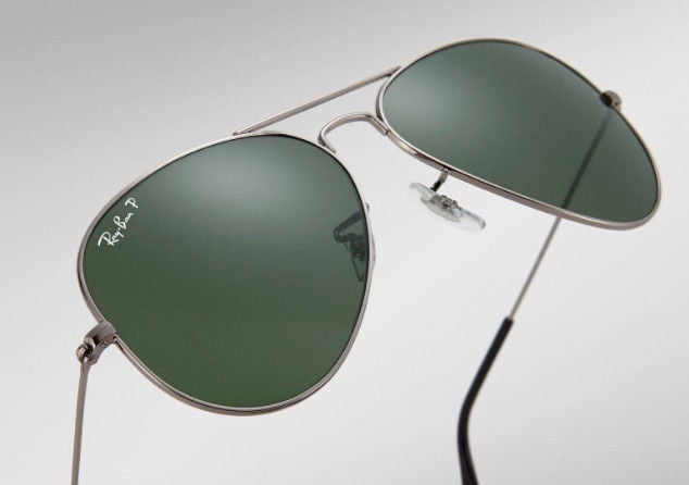 ray ban aviator classic gunmetal