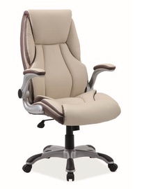 Signal Meble Q-389 Office Chair Cream/Brown