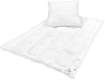Комплект одеяла и подушки DecoKing Inez, 220 см x 200 см, белый, 3 шт.