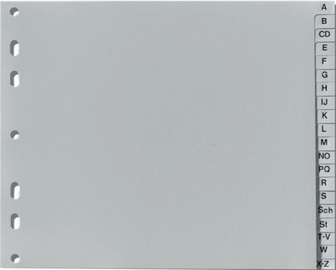 Herlitz Index 10843514 A-Z Grey