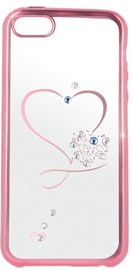 Beeyo Heart Back Case For Samsung Galaxy A5 A510 Transparent/Pink
