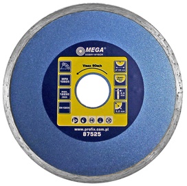 Deimantinis diskas Mega, 125 mm x 22 mm x 2.4 mm