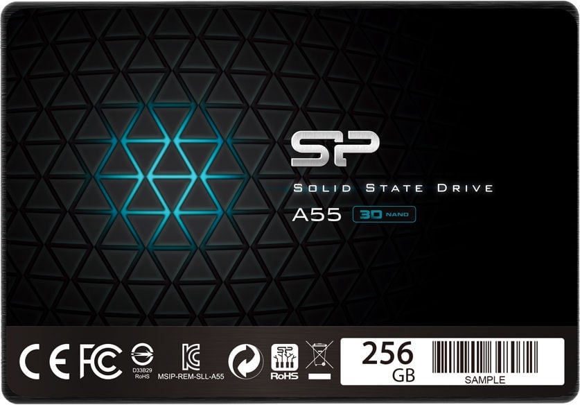 Cietaisdisks(SSD)SiliconPowerAceA55SP256GBSS3A55S25,2.5",256GB