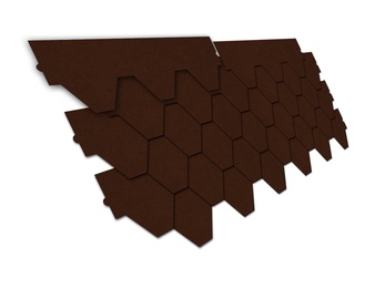 Покрытие Izohan 800 Bitumenious Tiles 3m2 Brown