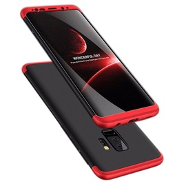 Hurtel 360 Protection Full Body Cover For Samsung Galaxy S9 Plus Black/Red