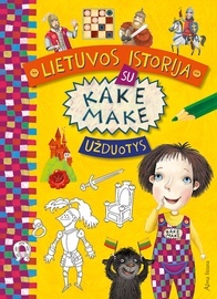 Knyga Lietuvos istorija su Kake Make. Užduotys