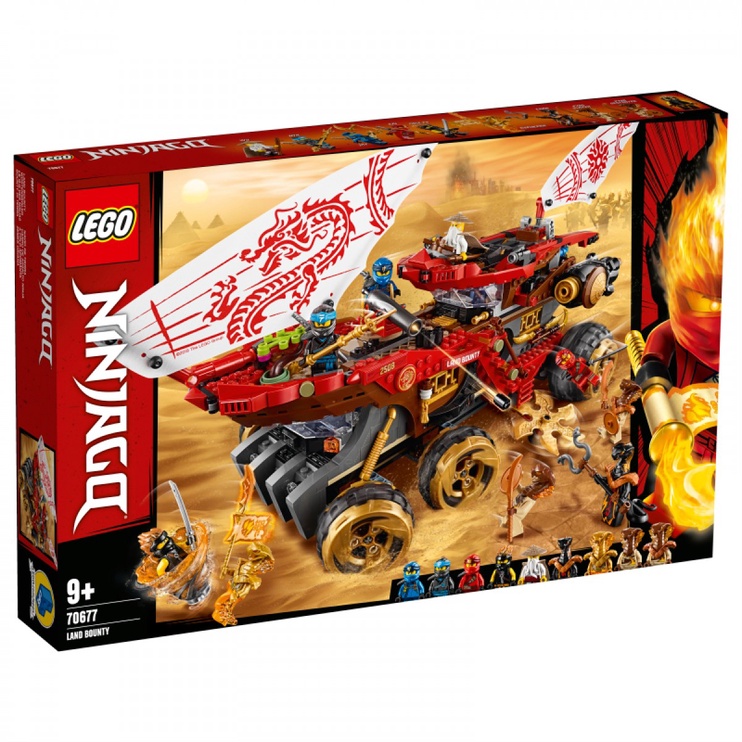 Конструктор LEGO Ninjago Райский уголок 70677, 1178 шт.