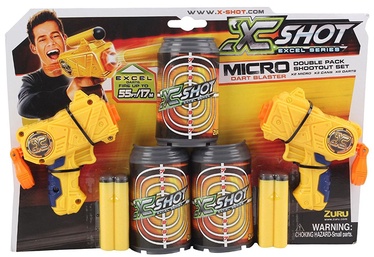 Rotaļlietu ierocis Zuru X-Shot Micro Dart Blaster Double Pack 3621