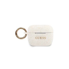 Piederumi Guess Silicone Case For AirPods Pro, zelta/balta