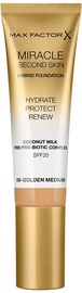 Tonālais krēms Max Factor Miracle Second Skin Golden Medium, 30 ml