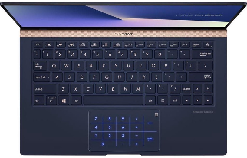 Nešiojamas kompiuteris Asus Zenbook 14 UX333FAC-A5207T, Intel® Core™ i5-10210U Processor (6M Cache, 1.60 GHz), 8 GB, 512 GB, 14 ", Intel® UHD Graphics 620, mėlyna