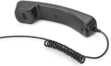 Микрофон Assmann Digitus Skype Usb Handset DA-70772, черный