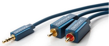 Clicktronic MP3 Adaptor Cable 5m Blue 70469