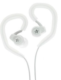Ausinės BlueStar SP80 Active Sport 3.5mm In Ear EarHook Earphones w/Mic White