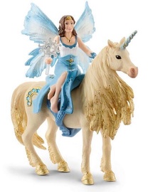 Schleich Bayala Movie Eyela Riding On Golden Unicorn 42508
