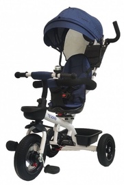 Tesoro BT-10 Baby Tricycle White Navy Blue